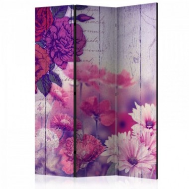 Paravento - Flowers Memories [Room Dividers] - 135x172