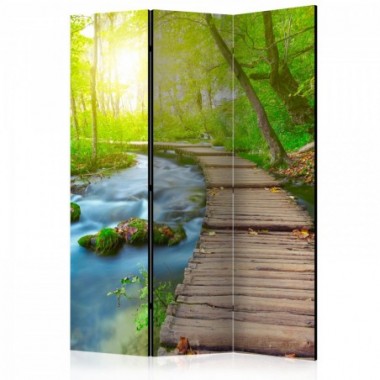 Paravento - Green forest [Room Dividers] - 135x172
