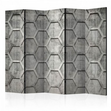 Paravento - Platinum cubes II [Room Dividers] - 225x172