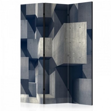 Paravento - Concrete city [Room Dividers] - 135x172