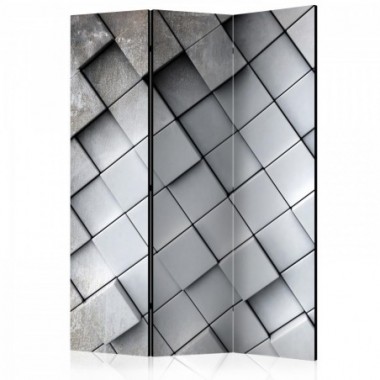 Paravento - Gray background 3D [Room Dividers] -...