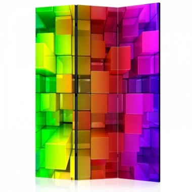 Paravento - Colour jigsaw [Room Dividers] - 135x172