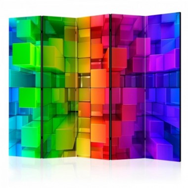 Paravento - Colour jigsaw II [Room Dividers] - 225x172