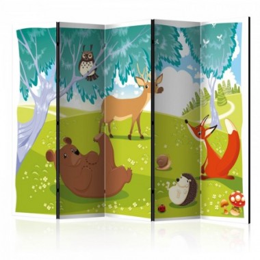Paravento - Funny animals II [Room Dividers] - 225x172