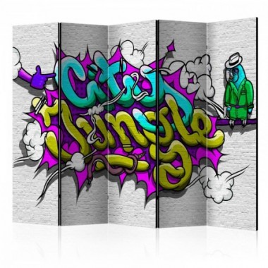 Paravento - City Jungle - graffiti II [Room...