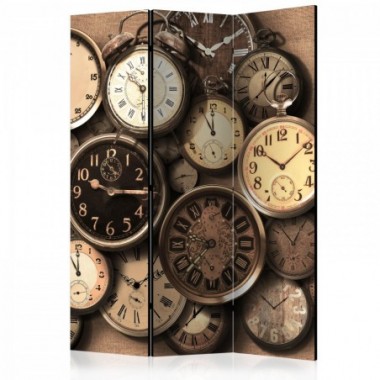 Paravento - Old Clocks [Room Dividers] - 135x172
