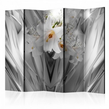 Paravento - Steel Lilies II [Room Dividers] - 225x172