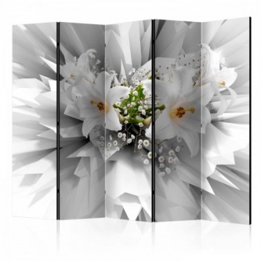 Paravento - Floral Explosion II [Room Dividers] -...