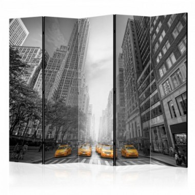 Paravento - New York - yellow taxis II [Room...