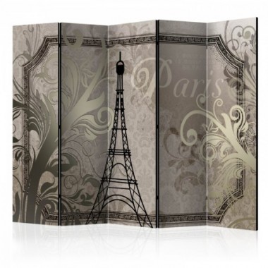 Paravento - Vintage Paris - gold II [Room Dividers]...