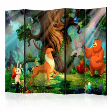 Paravento - Bear and Friends II [Room Dividers] -...