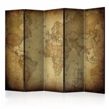 Paravento - Old map II [Room Dividers] - 225x172