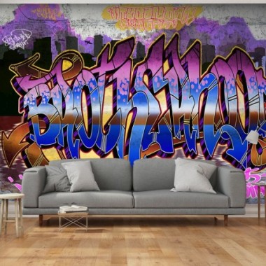 Fotomurale -  Colorful Mural - 300x210