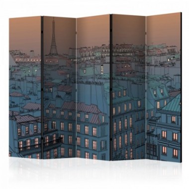 Paravento - Good evening Paris! II [Room Dividers] -...