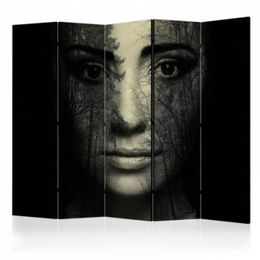 Paravento - Forest mask II [Room Dividers] - 225x172