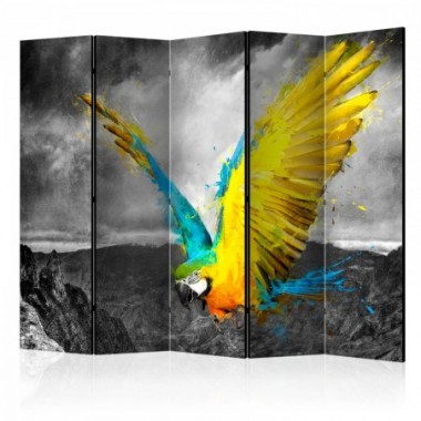 Paravento - Exotic parrot II [Room Dividers] - 225x172