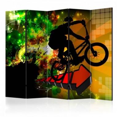 Paravento - Bicycle Tricks II [Room Dividers] - 225x172