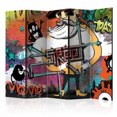 Paravento - Street movie II [Room Dividers] - 225x172