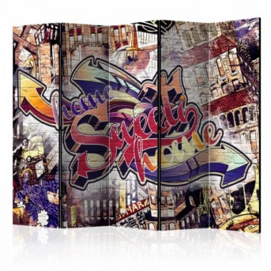 Paravento - Cool Graffiti II [Room Dividers] - 225x172