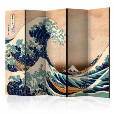 Paravento - Hokusai: The Great Wave off Kanagawa...