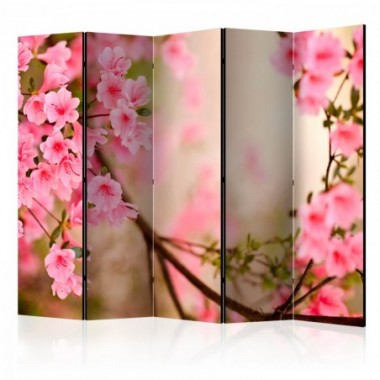 Paravento - Pink azalea II [Room Dividers] - 225x172