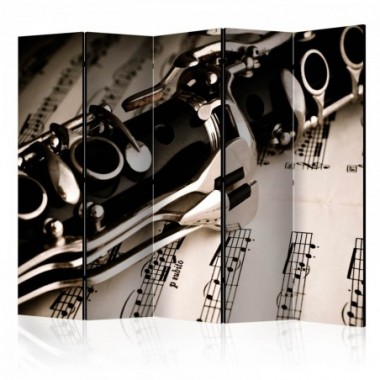 Paravento - Clarinet and music notes II [Room...