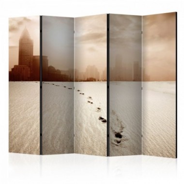 Paravento - A path to a big city II [Room Dividers]...