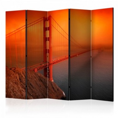 Paravento - Golden Gate Bridge II [Room Dividers] -...
