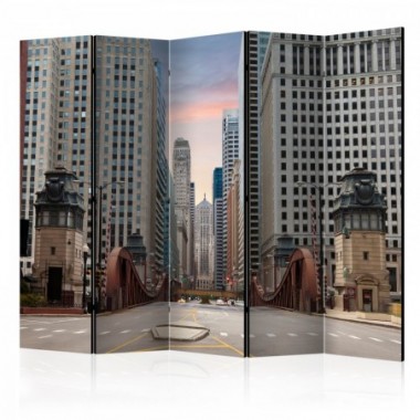 Paravento - Chicago street II [Room Dividers] - 225x172