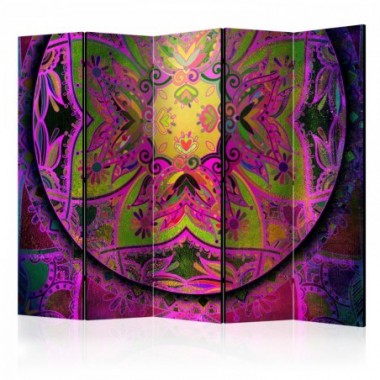 Paravento - Mandala: Pink Expression II [Room...