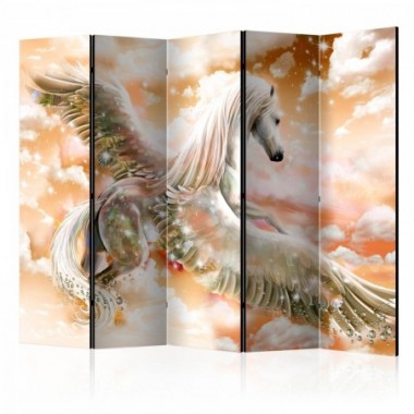 Paravento - Pegasus (Orange) II [Room Dividers] -...