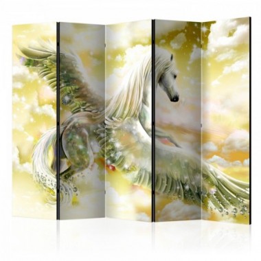 Paravento - Pegasus (Yellow) II [Room Dividers] -...