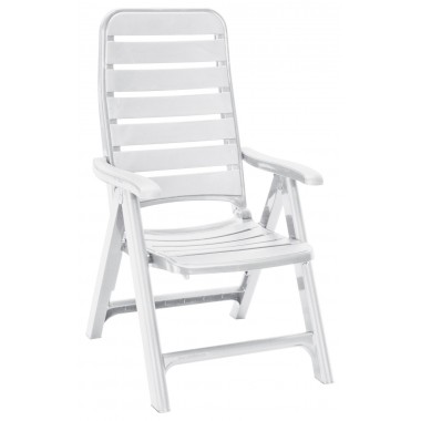 Grand Soleil S6800V Lettino Pieghevole Ecologico 5 Posizioni Verde