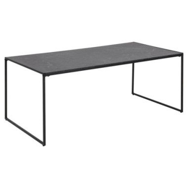Tavolino Moderna nero 120x60  h48