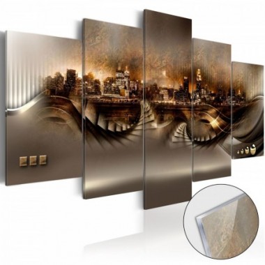 Quadri su vetro acrilico - Lost City [Glass] - 200x100