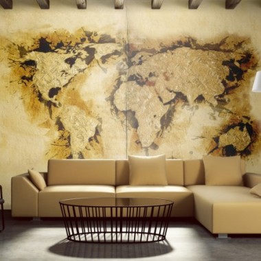 Fotomurale - Mappa dei cercatori d'oro - 450x270