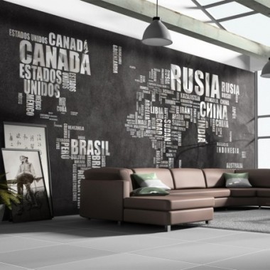 Fotomurale XXL - Geografia spagnola - 550x270