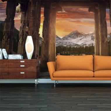 Fotomurale XXL - Sentiero dei templi rupestri - 550x270