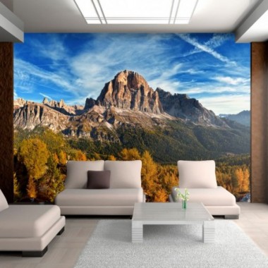 Fotomurale - Vista panoramica delle Dolomiti...