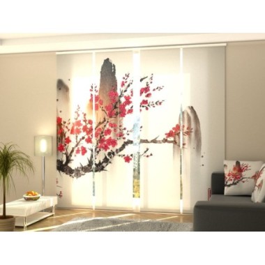 Tende a Pannello Scorrevoli  Pittura Giapponese...