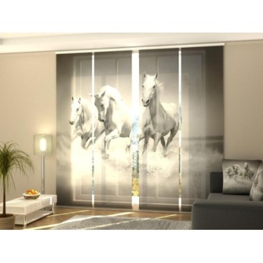 Tende a Pannello Scorrevoli  Grazia Bianca 245x60