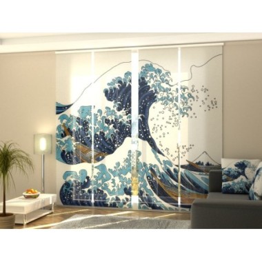 Tende a Pannello Scorrevoli  La Grande Onda Kanagawa...