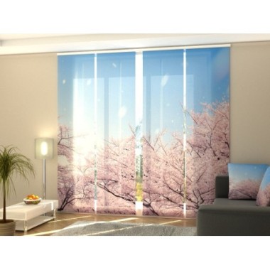 Tende a Pannello Scorrevoli  Fiori di Ciliegio in...