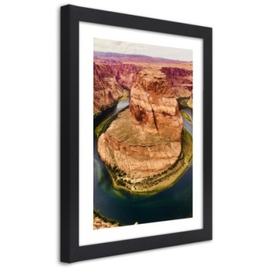 Quadro con cornice, Le rocce del Grand Canyon - 20x30