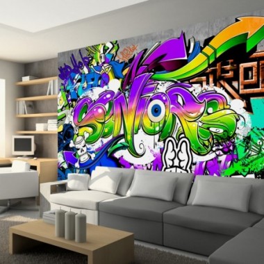 Fotomurale - Words of City - 300x210