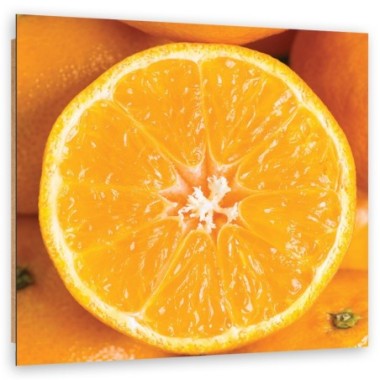 Quadro deco panel, Macro arancione - 30x30