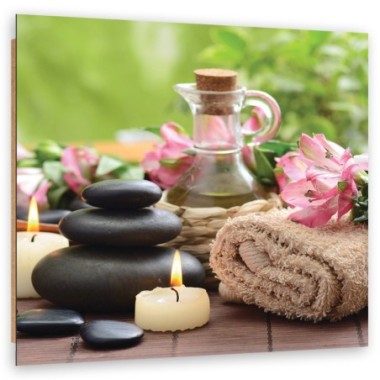 Quadro deco panel, Stone di asciugamano a lume di...