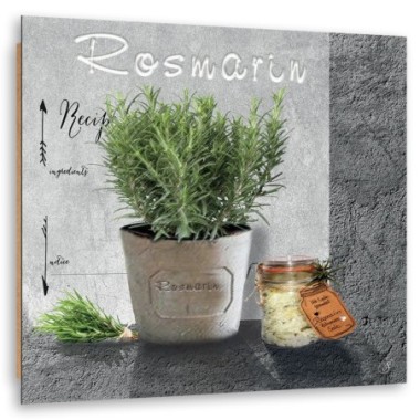 Quadro deco panel, Rosemary Spetiche per la cucina -...