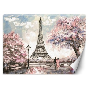 Carta Da Parati, Parigi Torre Eiffel come dipinto -...