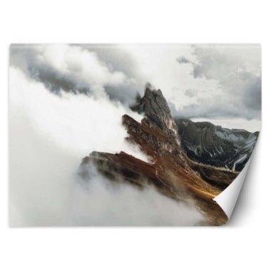 Carta Da Parati, Montagne tra le nuvole - 100x70